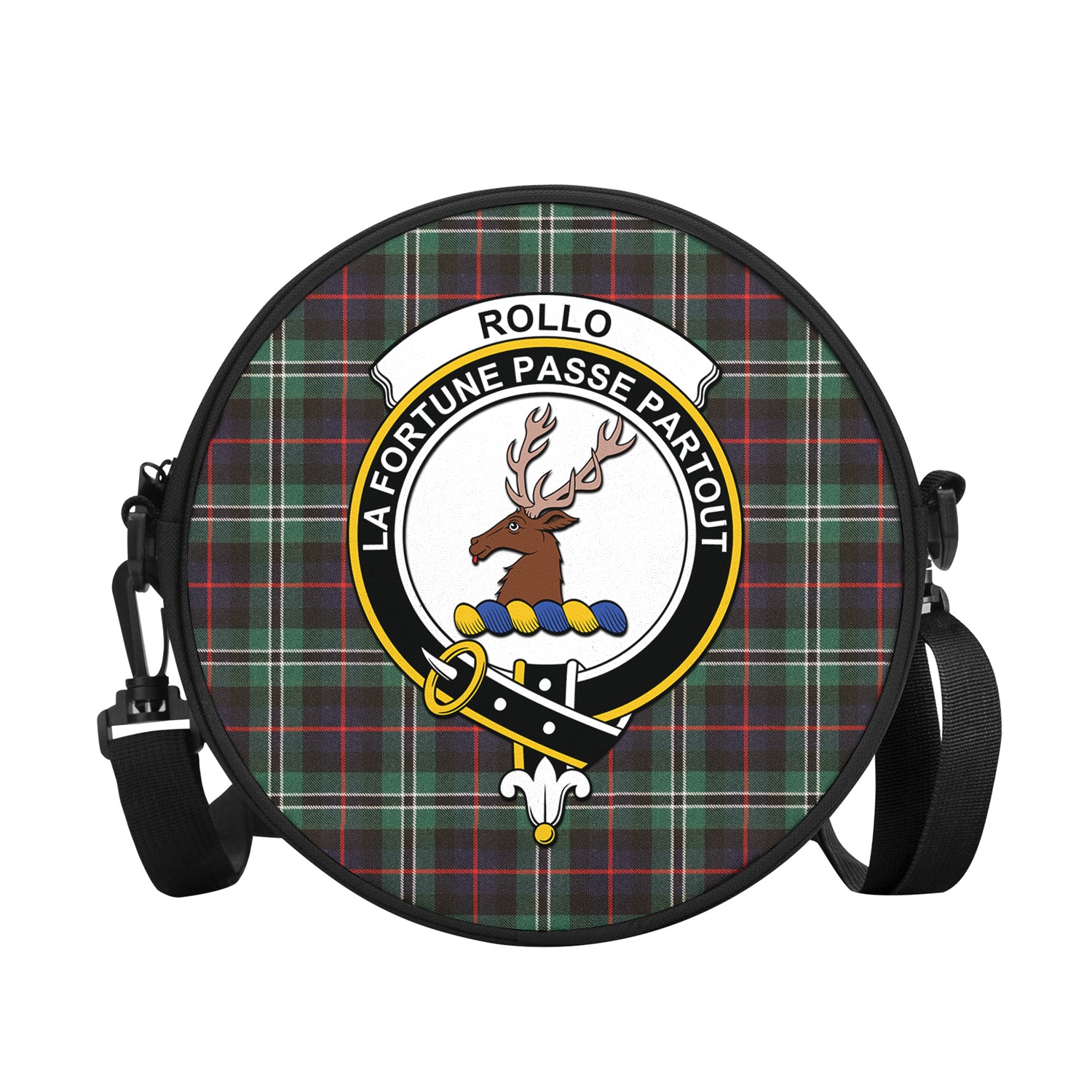 rollo-hunting-tartan-round-satchel-bags-with-family-crest