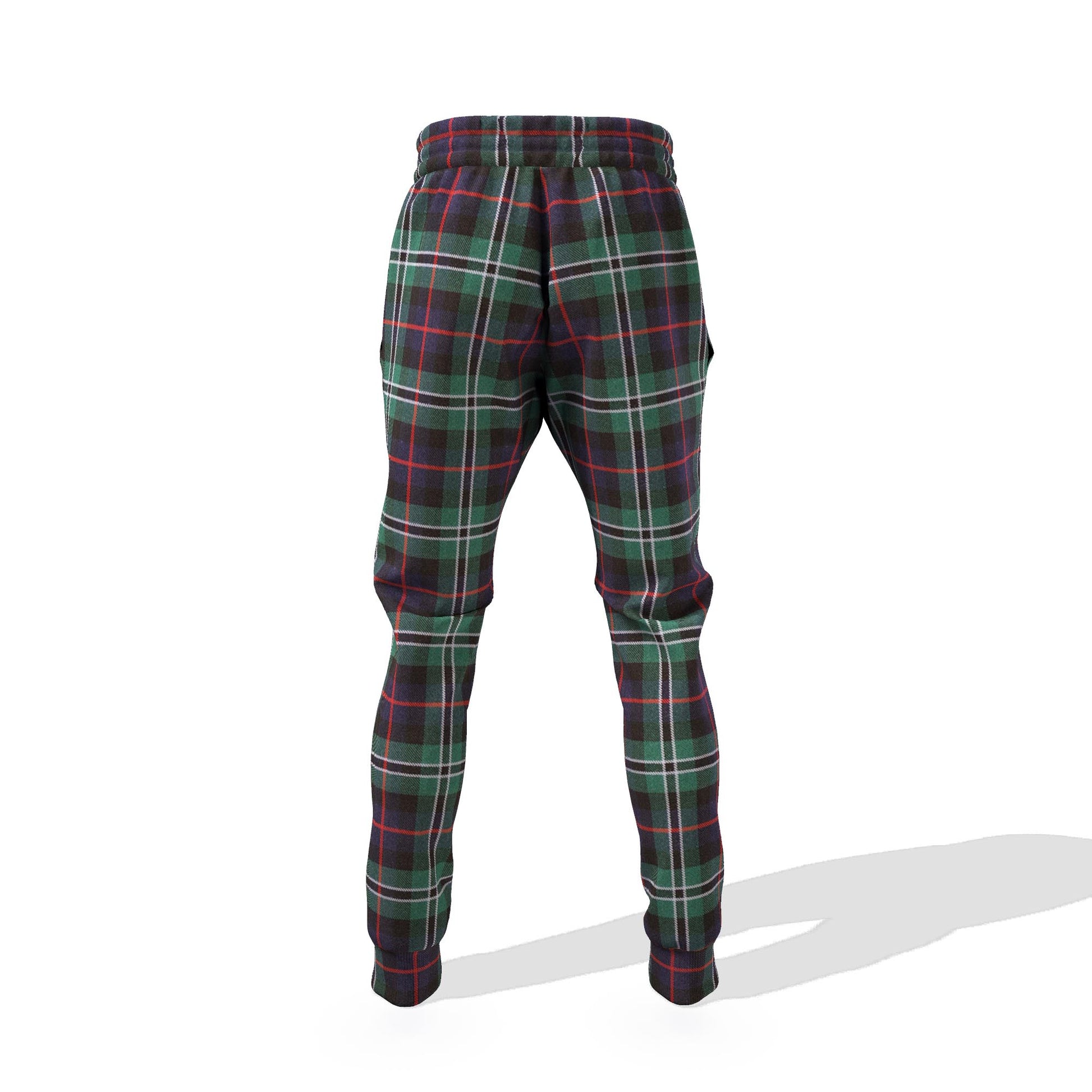 Rollo Hunting Tartan Joggers Pants with Family Crest 6XL - Tartan Vibes Clothing