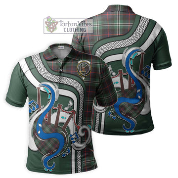 Rollo Hunting Tartan Polo Shirt with Epic Bagpipe Style