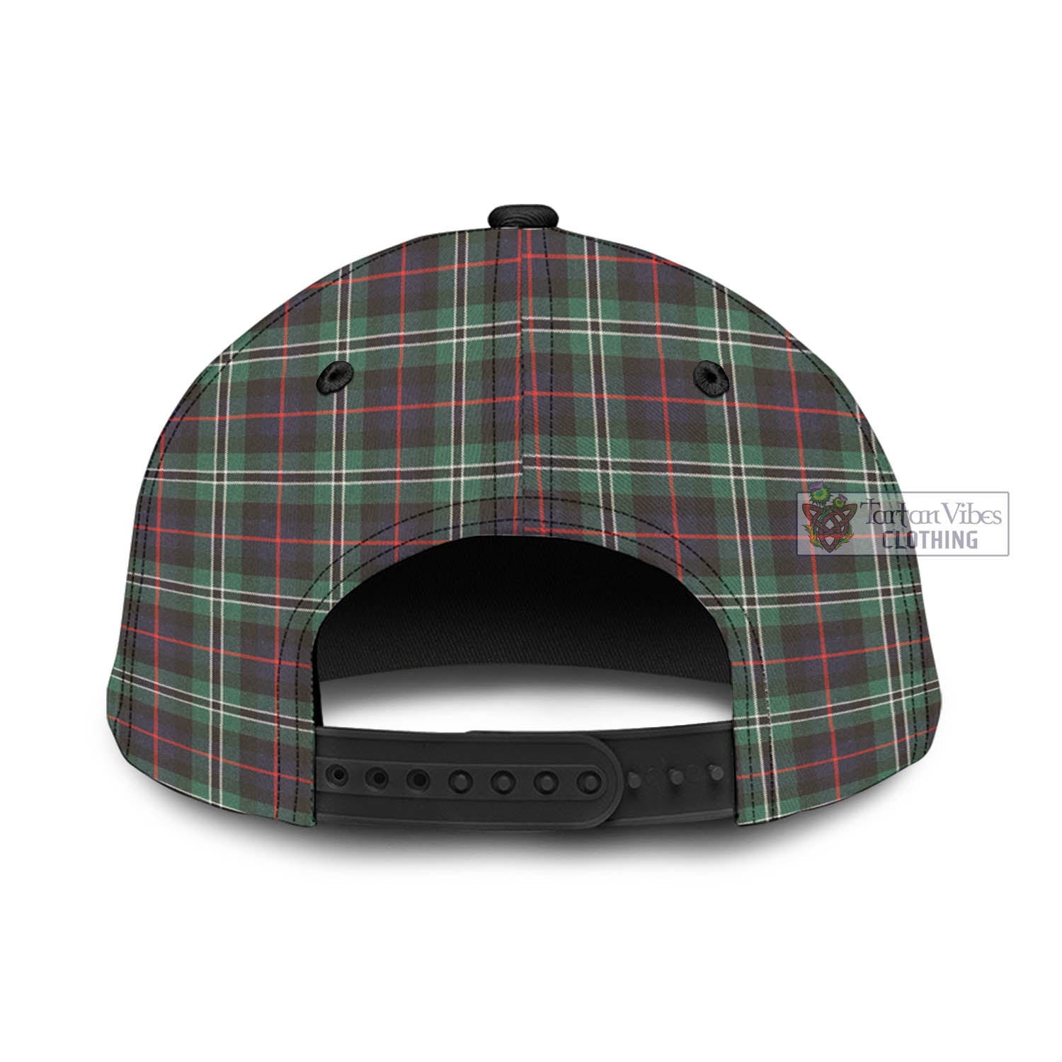 Tartan Vibes Clothing Rollo Hunting Tartan Classic Cap with Family Crest In Me Style