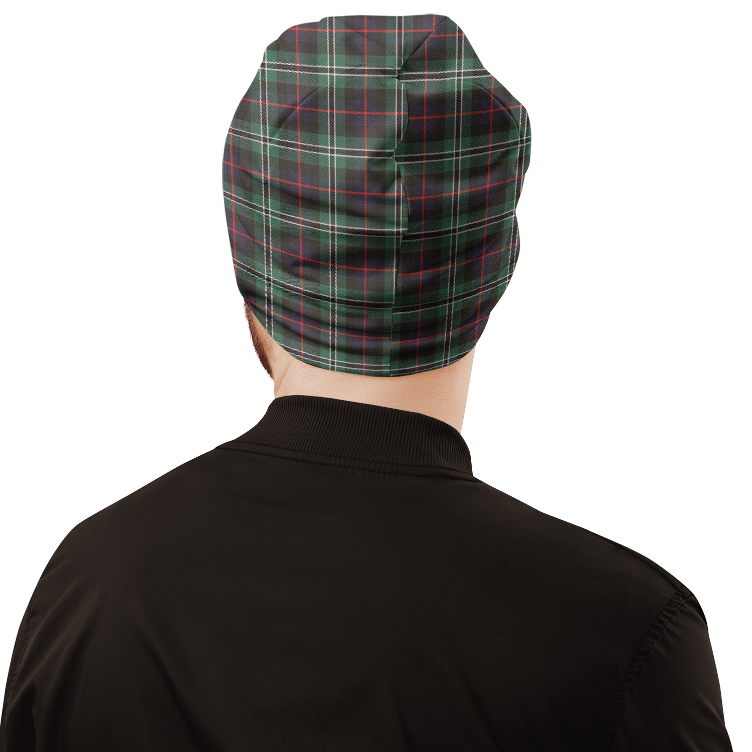 Rollo Hunting Tartan Beanies Hat with Family Crest - Tartan Vibes Clothing