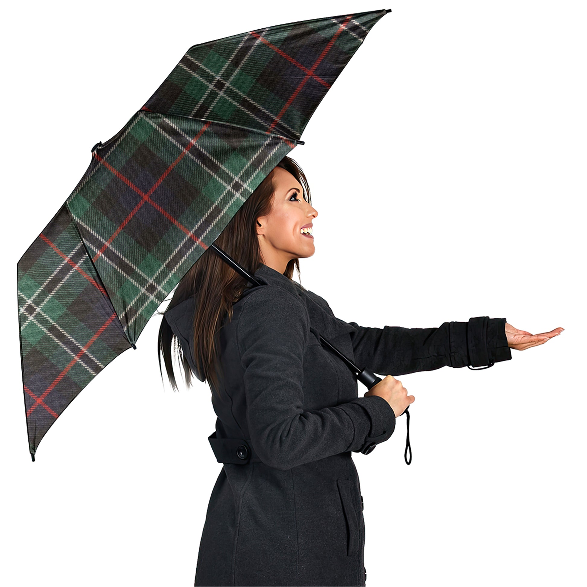 Rollo Hunting Tartan Umbrella - Tartanvibesclothing