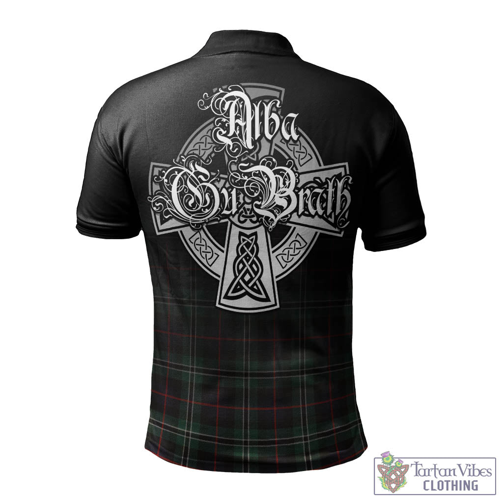 Tartan Vibes Clothing Rollo Hunting Tartan Polo Shirt Featuring Alba Gu Brath Family Crest Celtic Inspired