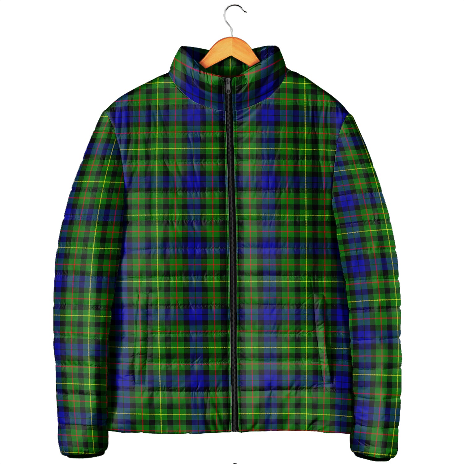 Rollo Modern Tartan Padded Jacket Men's Padded Jacket - Tartan Vibes Clothing