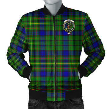 Rollo Modern Tartan Bomber Jacket with Family Crest