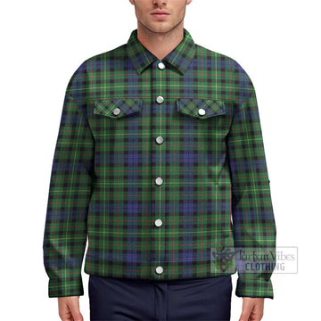 Rollo Modern Tartan Unisex Lapel Cotton Jacket