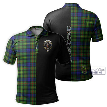 Rollo Modern Tartan Polo Shirt with Family Crest and Half Of Me Style