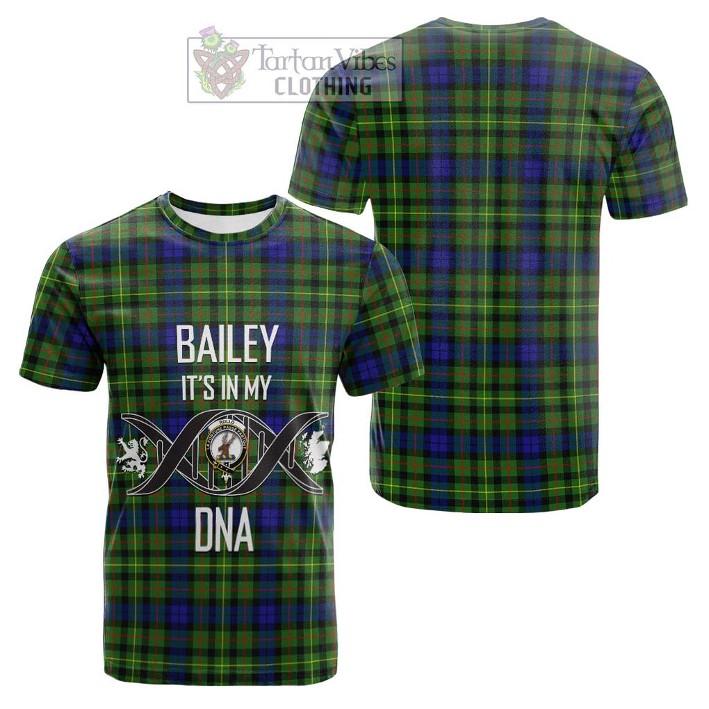 Tartan Vibes Clothing Rollo Modern Tartan Cotton T-shirt with Family Crest DNA In Me Style