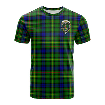 Rollo Modern Tartan T-Shirt with Family Crest