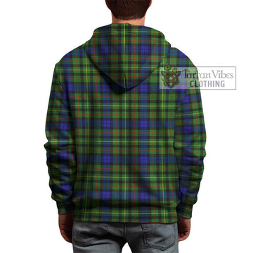 Rollo Modern Tartan Hoodie with Family Crest DNA In Me Style