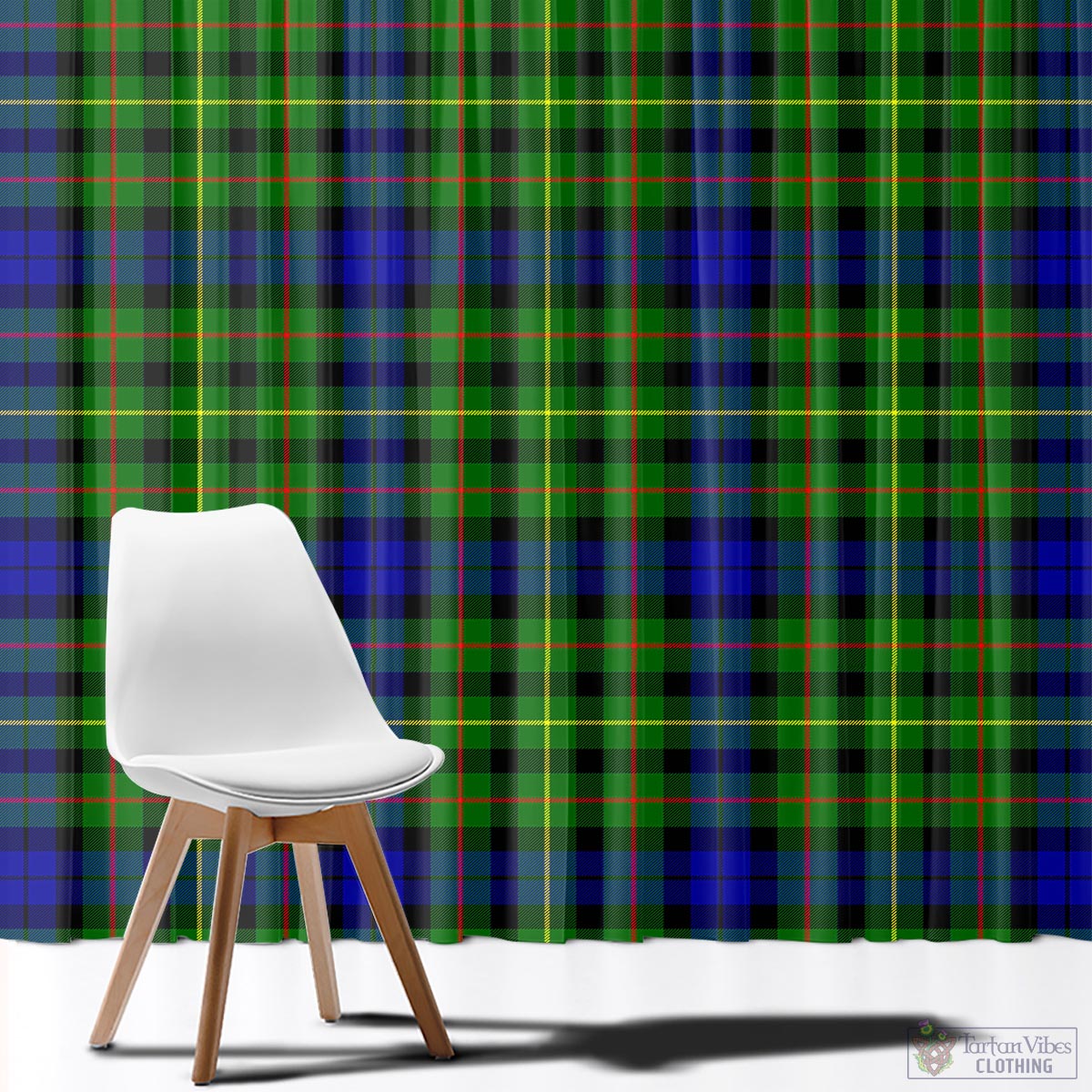 Rollo Modern Tartan Window Curtain