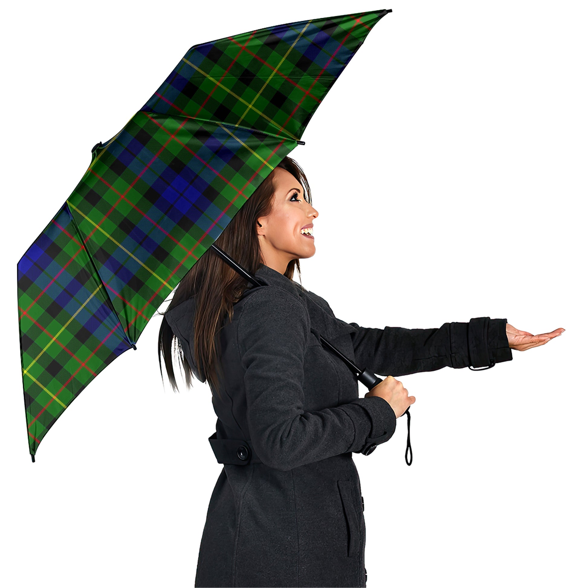 Rollo Modern Tartan Umbrella - Tartanvibesclothing