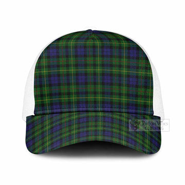 Rollo Tartan Mesh Trucker Cap One Size (Adjustable) White - Tartan Vibes Clothing