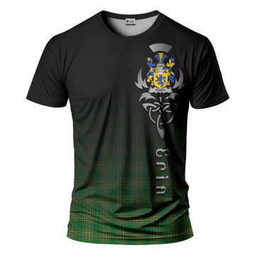 Roney Irish Clan T-Shirt with Coat of Arms Erin Go Bragh Celtic Inspired Kid's Shirt - Tartan Vibes Clothing