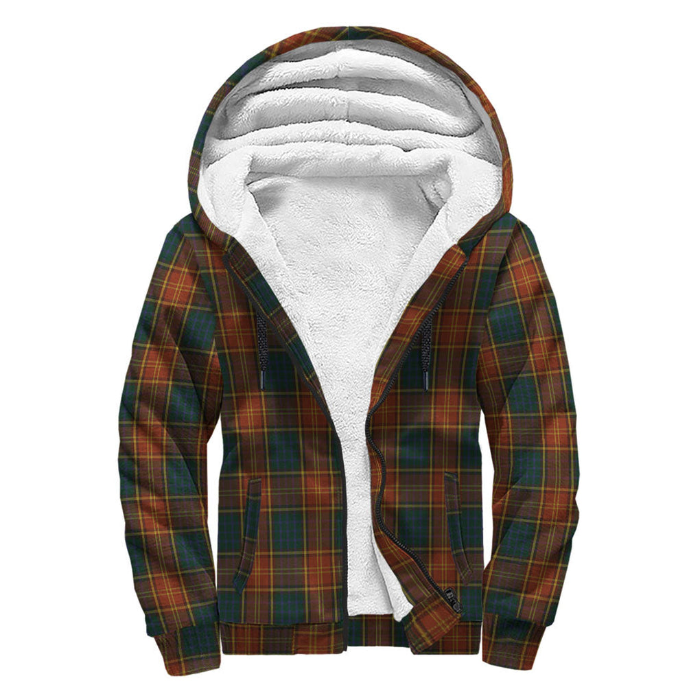 Roscommon County Ireland Tartan Sherpa Hoodie Unisex - Tartanvibesclothing