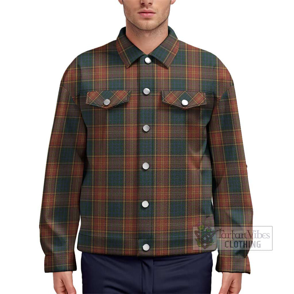 Roscommon County Ireland Tartan Unisex Lapel Cotton Jacket Unisex - Tartan Vibes Clothing