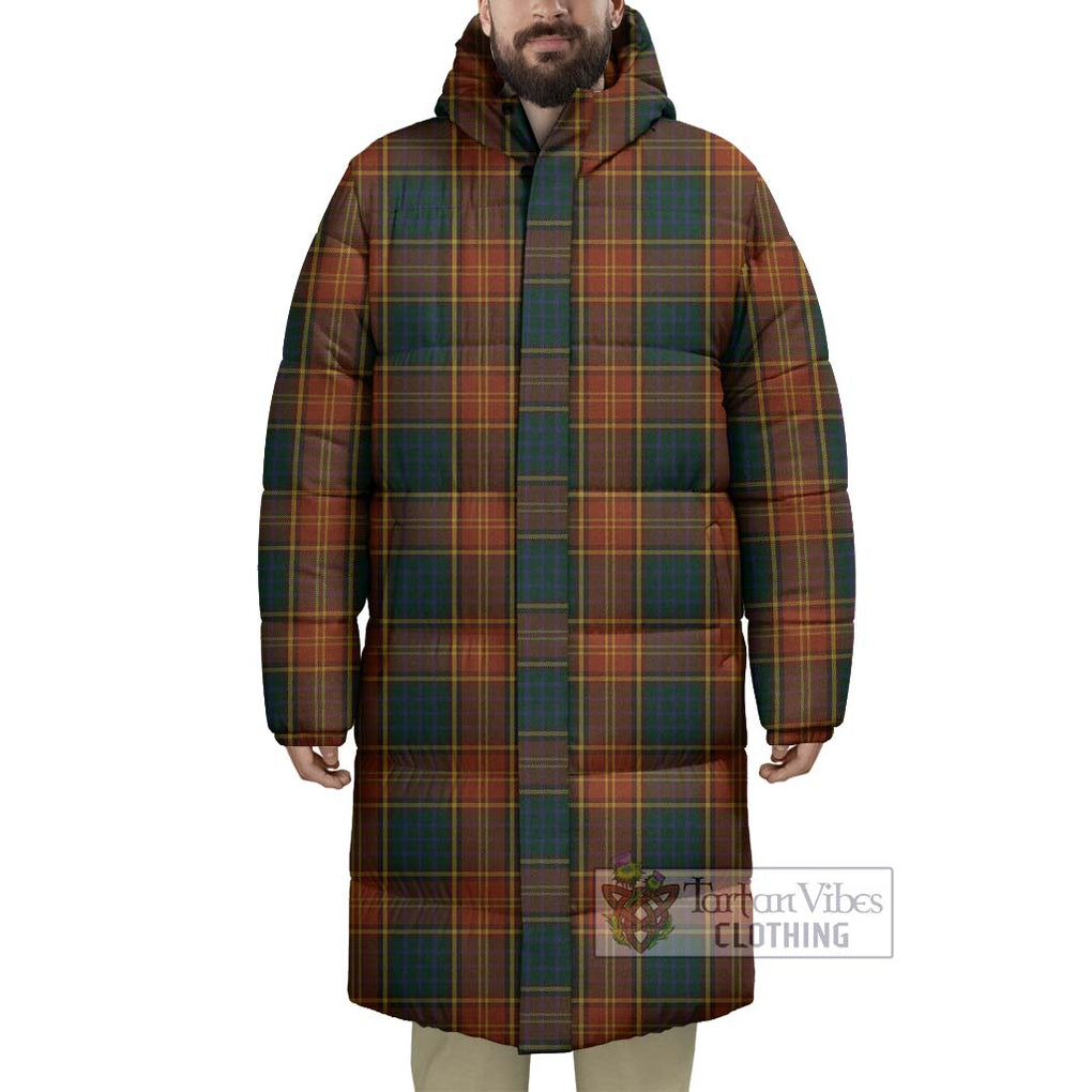 Tartan Vibes Clothing Roscommon County Ireland Tartan Long Down Jacket