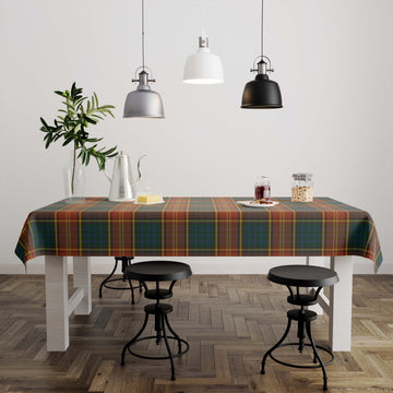 Roscommon County Ireland Tartan Tablecloth