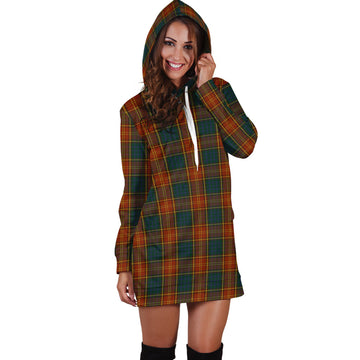 Roscommon County Ireland Tartan Hoodie Dress