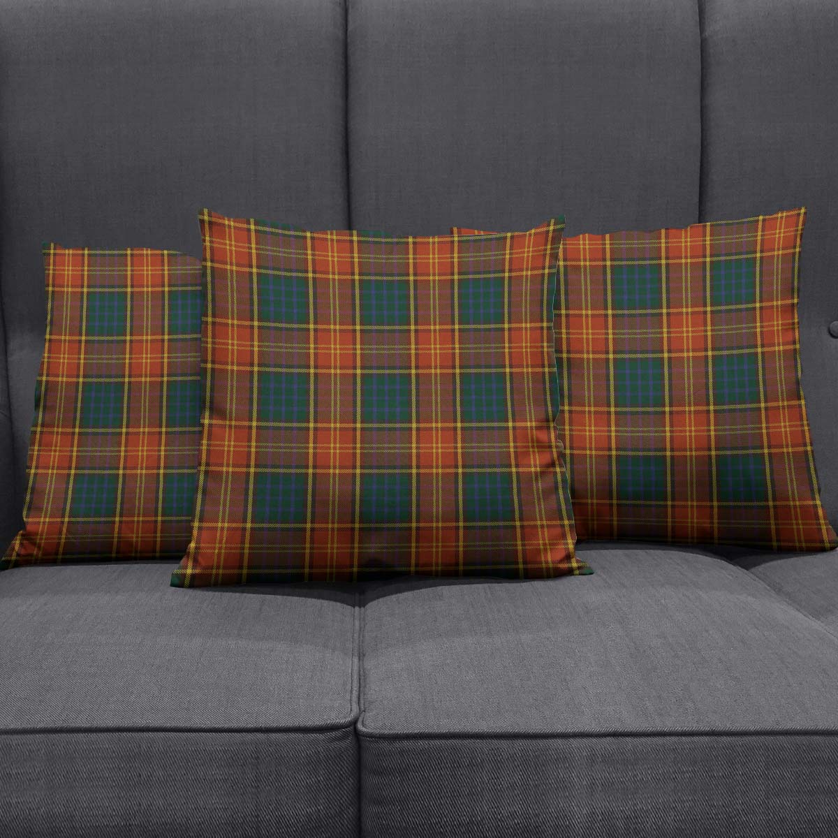 Roscommon County Ireland Tartan Pillow Cover - Tartanvibesclothing