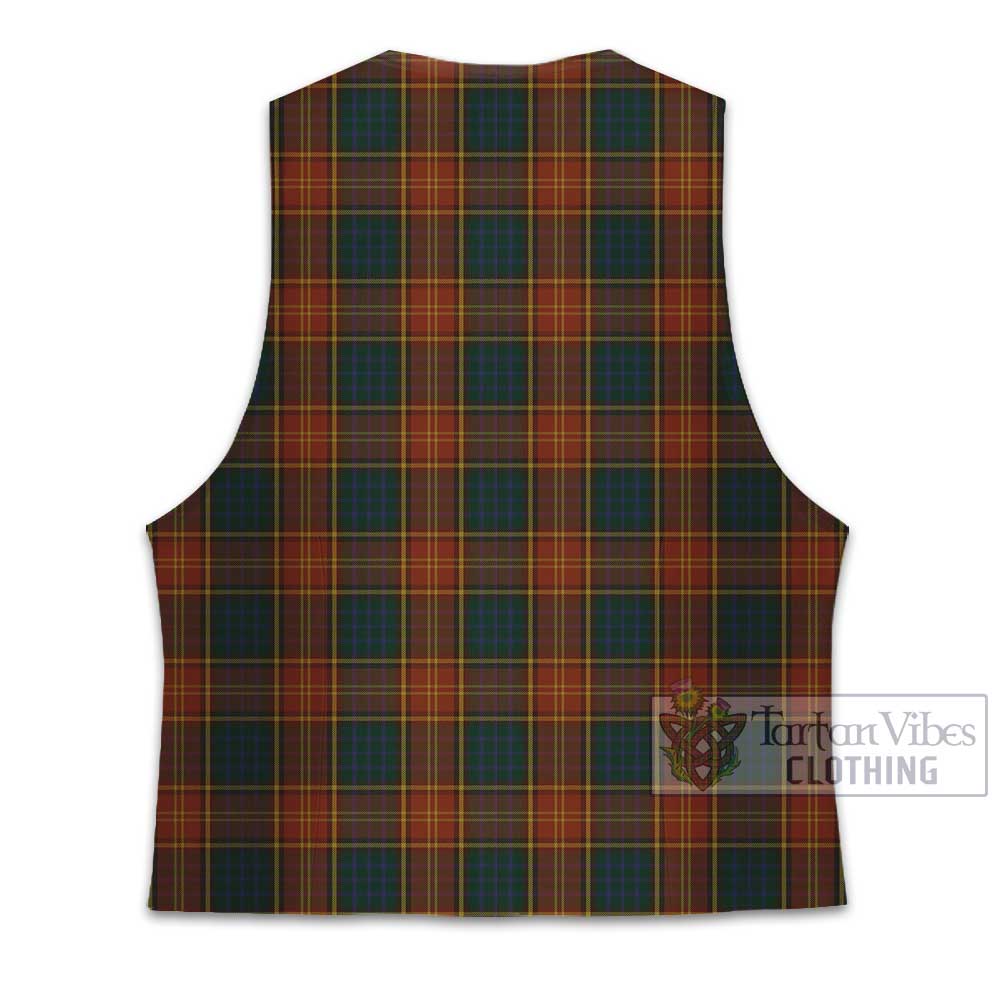 Tartan Vibes Clothing Roscommon County Ireland Tartan Men's Sleeveless Suit Vest