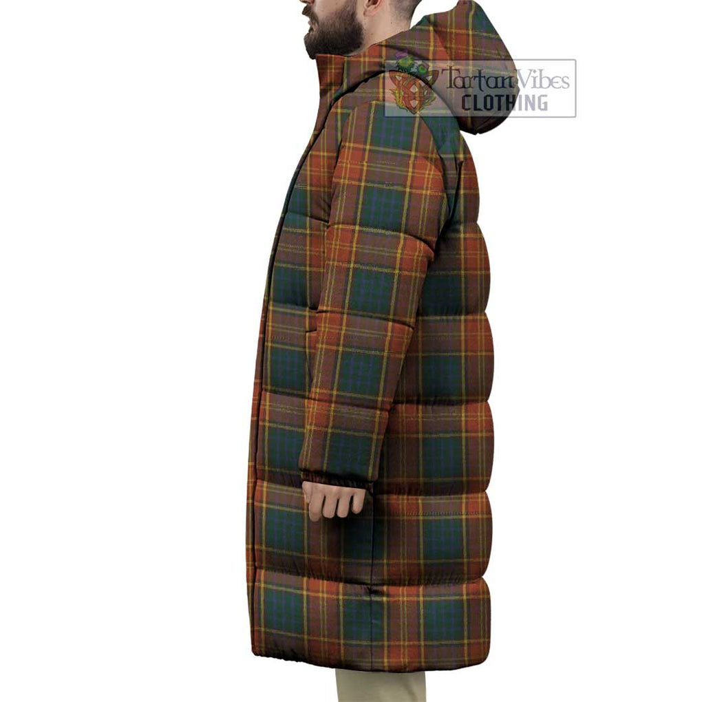 Tartan Vibes Clothing Roscommon County Ireland Tartan Long Down Jacket