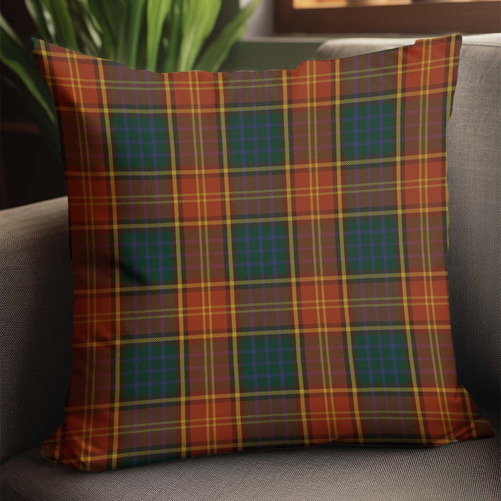 Roscommon County Ireland Tartan Pillow Cover - Tartanvibesclothing