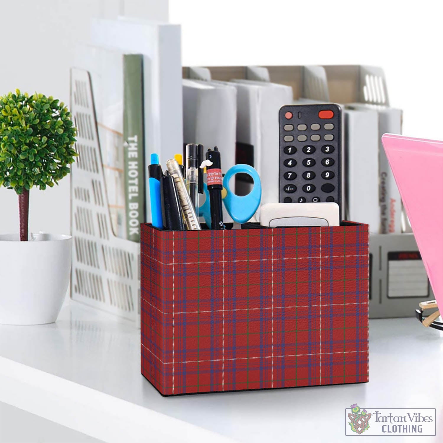 Tartan Vibes Clothing Rose Tartan Pen Holder