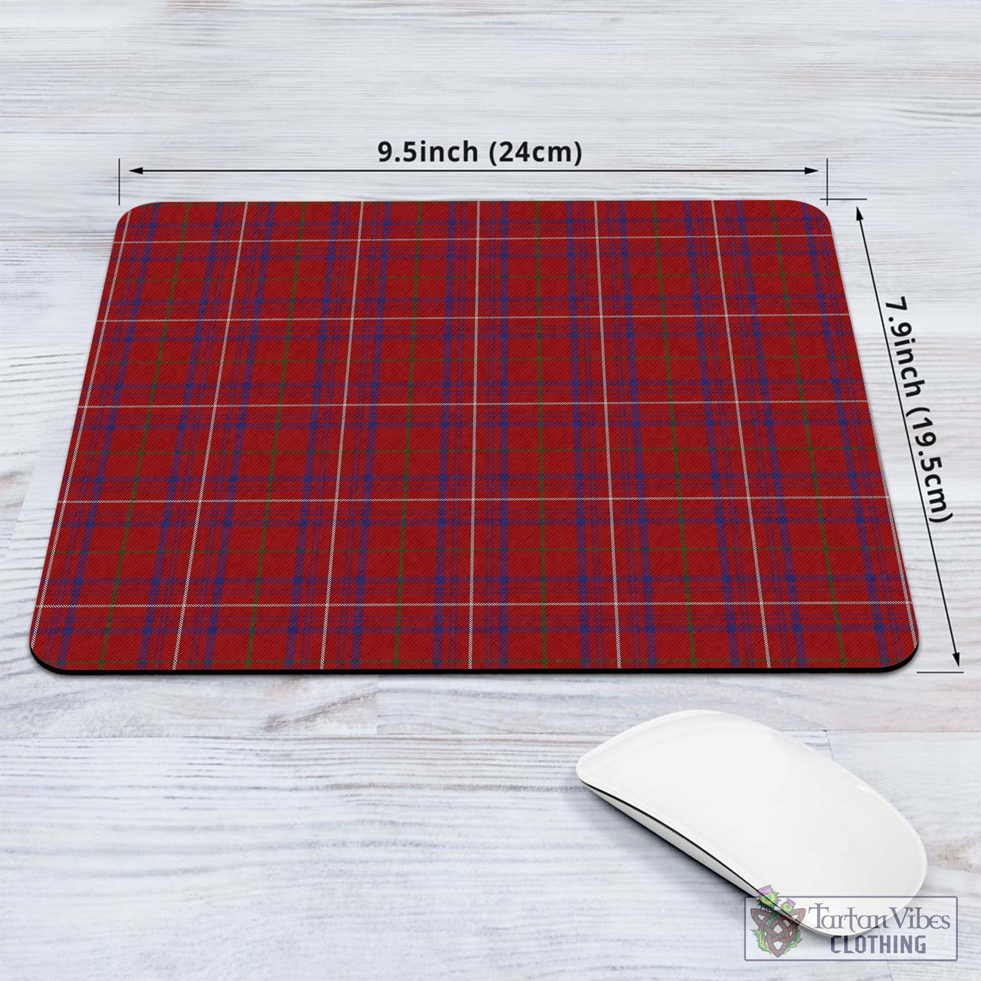 Tartan Vibes Clothing Rose Tartan Mouse Pad