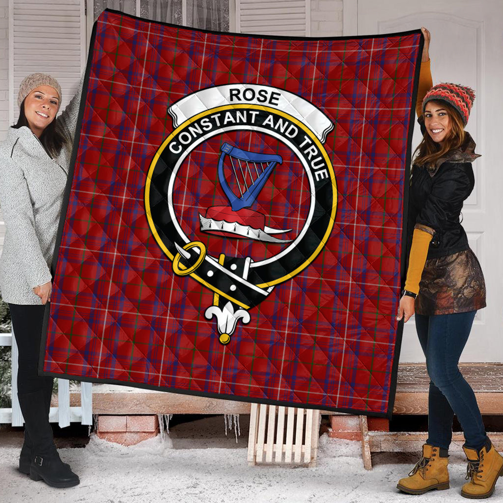 rose-tartan-quilt-with-family-crest