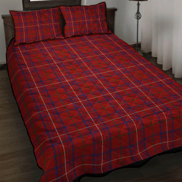 Rose Tartan Quilt Bed Set