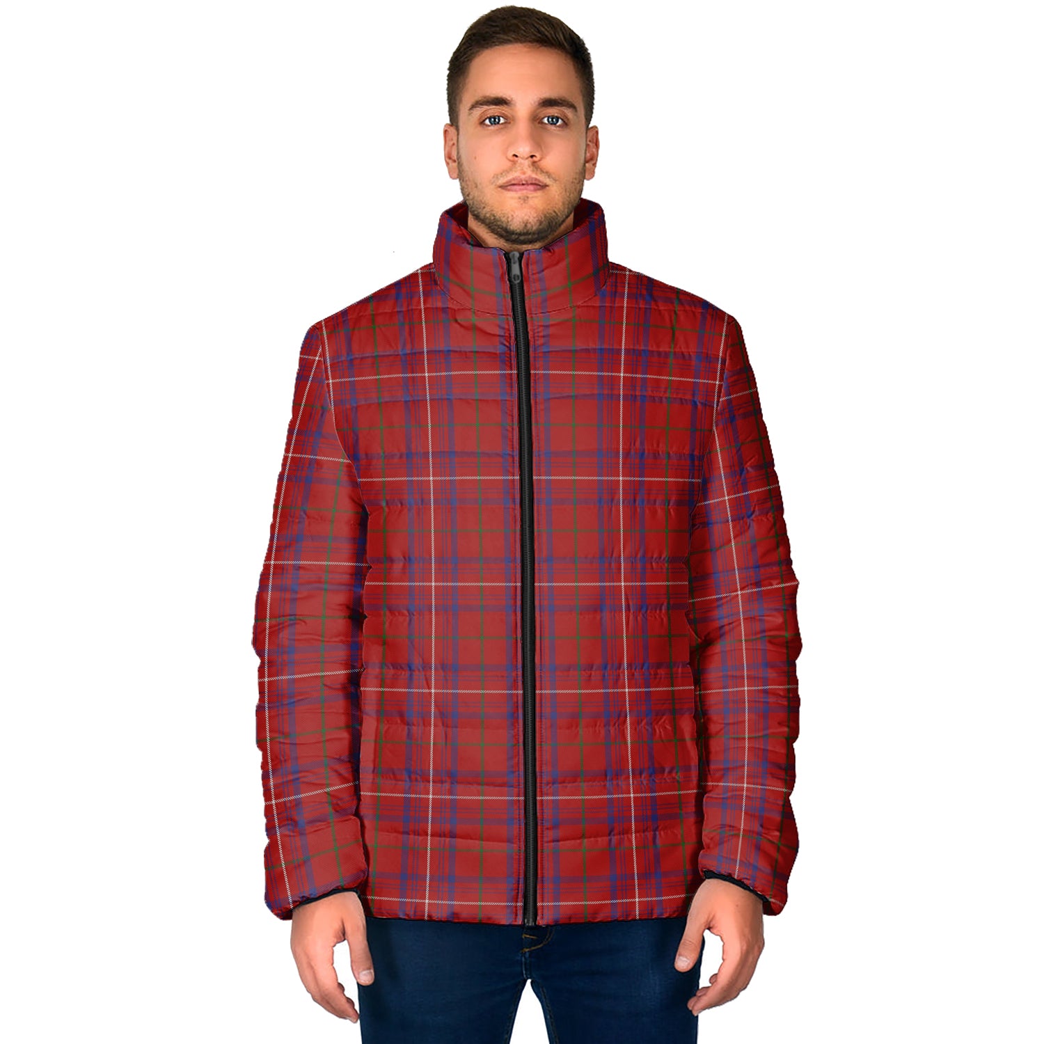 rose-tartan-padded-jacket