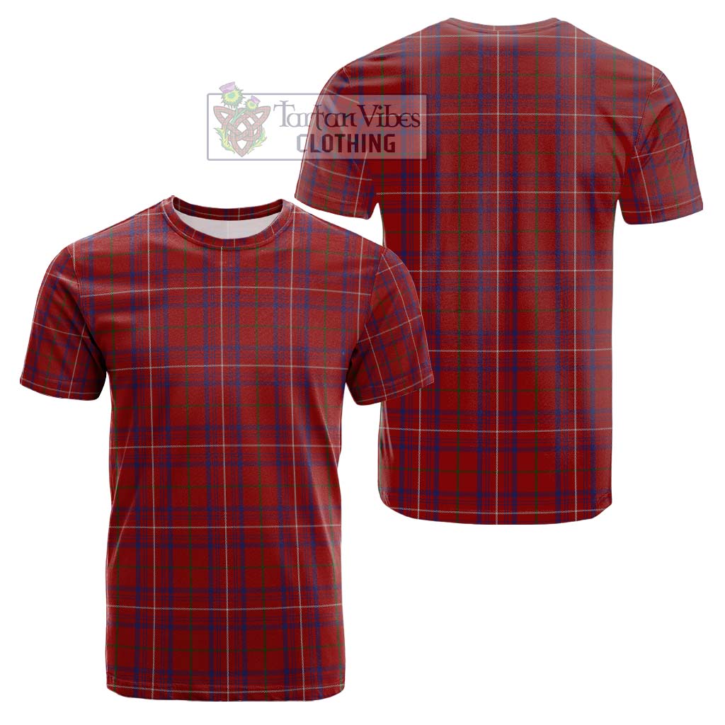 Tartan Vibes Clothing Rose Tartan Cotton T-Shirt