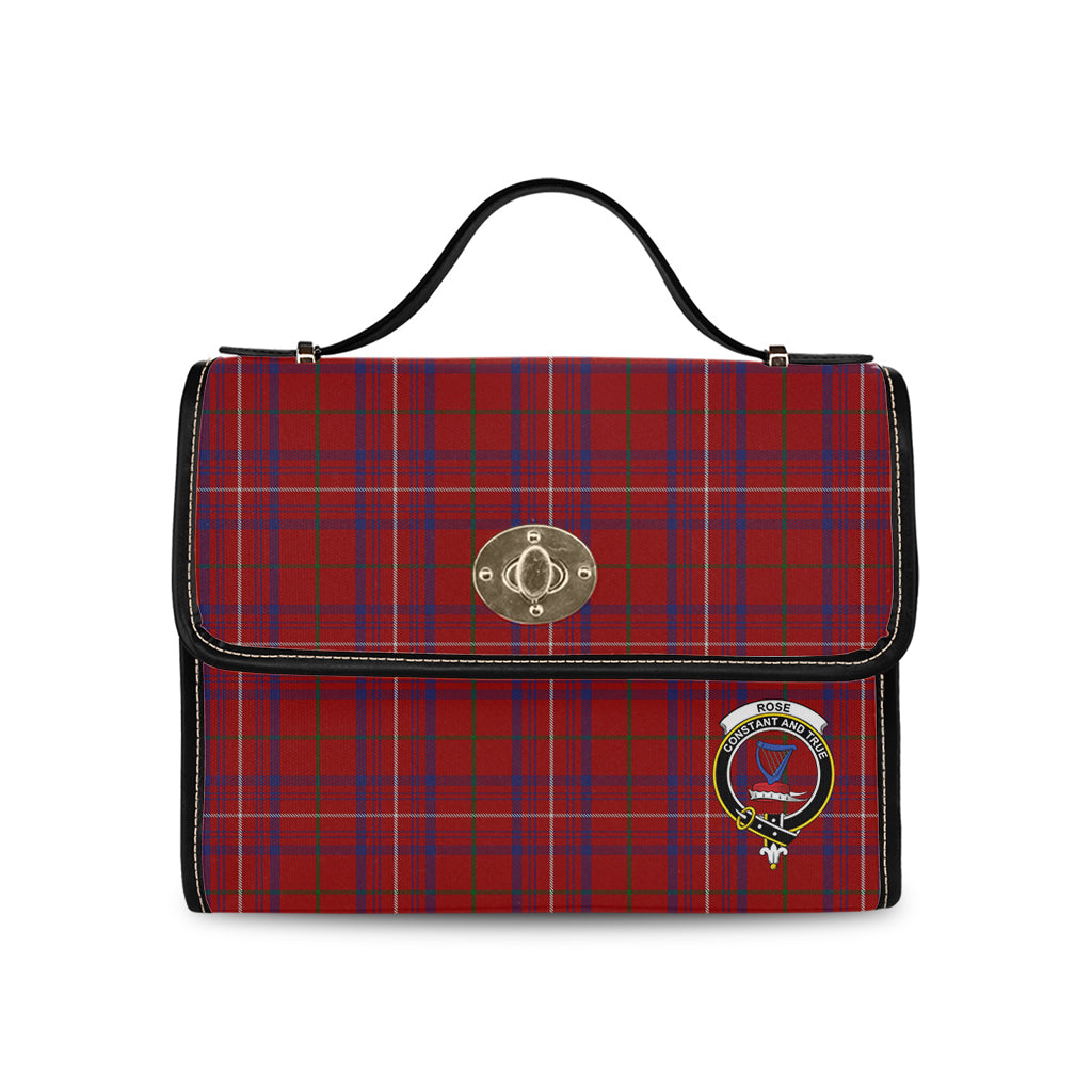 rose-tartan-leather-strap-waterproof-canvas-bag-with-family-crest