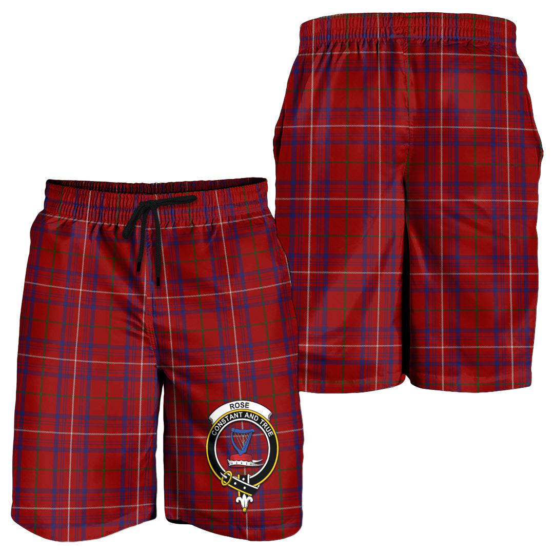 rose-tartan-mens-shorts-with-family-crest