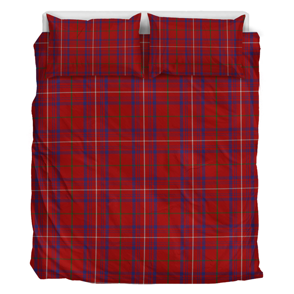 Rose Tartan Bedding Set - Tartan Vibes Clothing