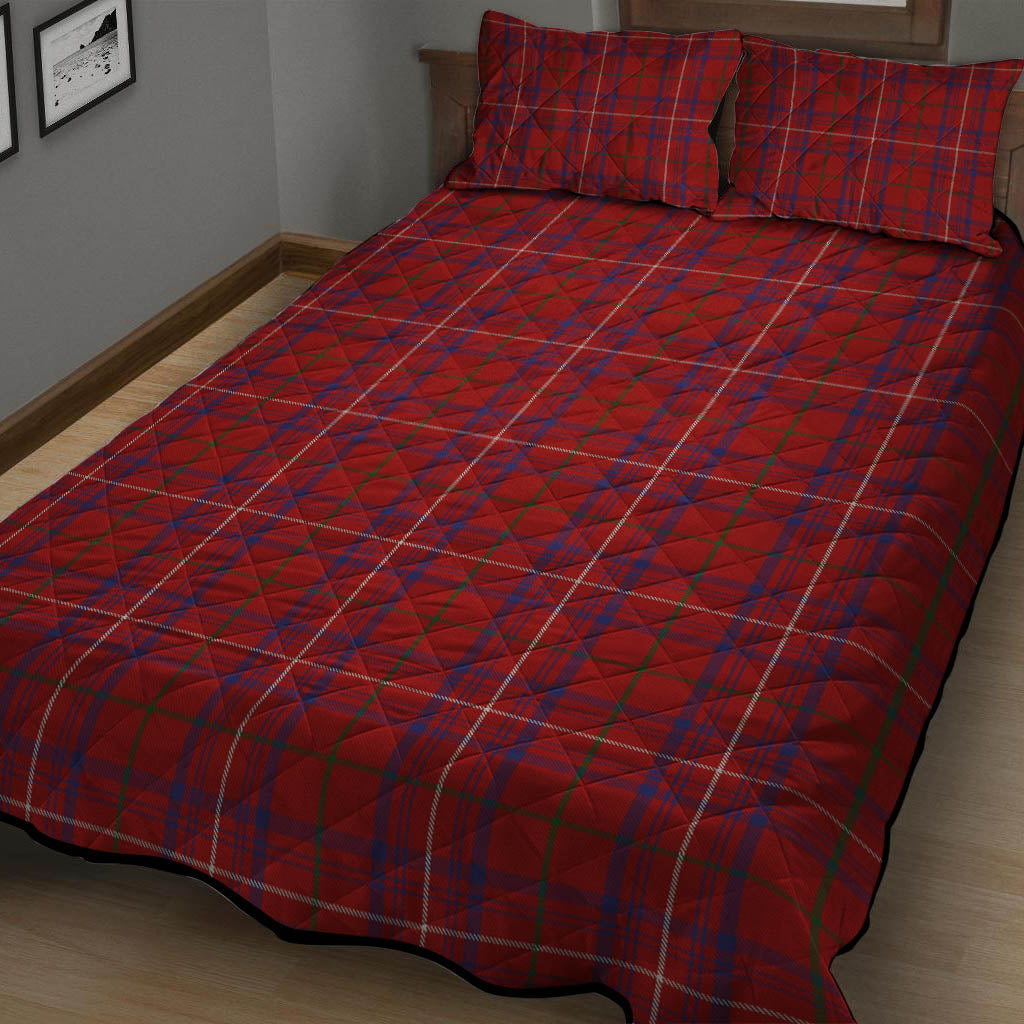 Rose Tartan Quilt Bed Set - Tartan Vibes Clothing