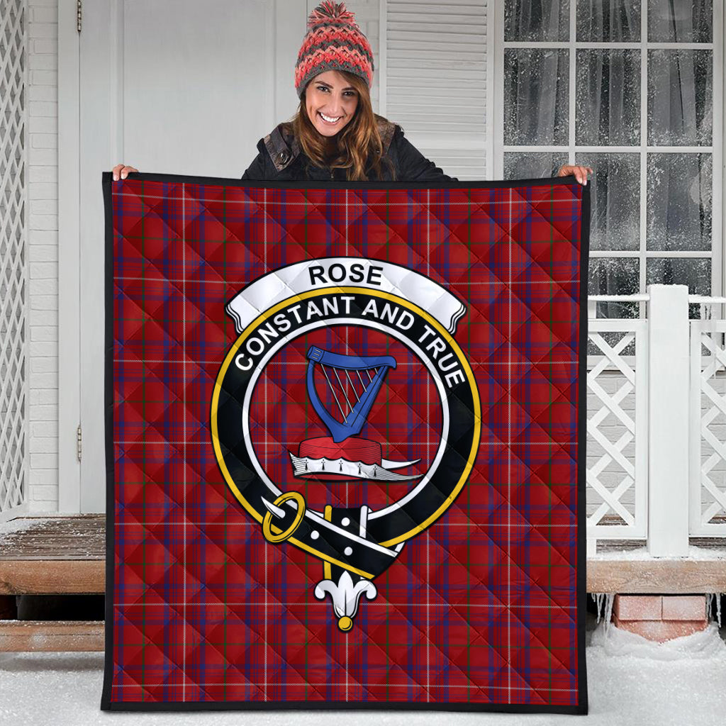 rose-tartan-quilt-with-family-crest