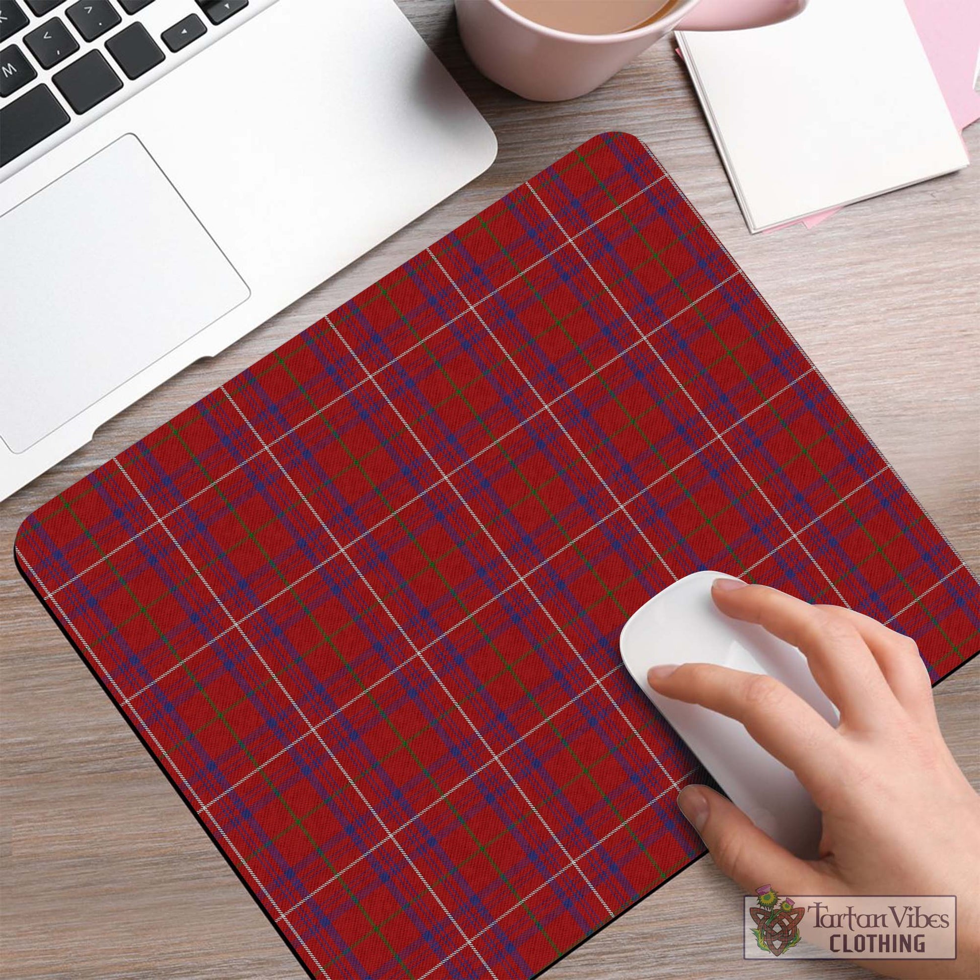 Tartan Vibes Clothing Rose Tartan Mouse Pad