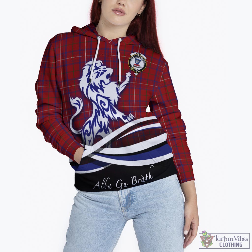 rose-tartan-hoodie-with-alba-gu-brath-regal-lion-emblem