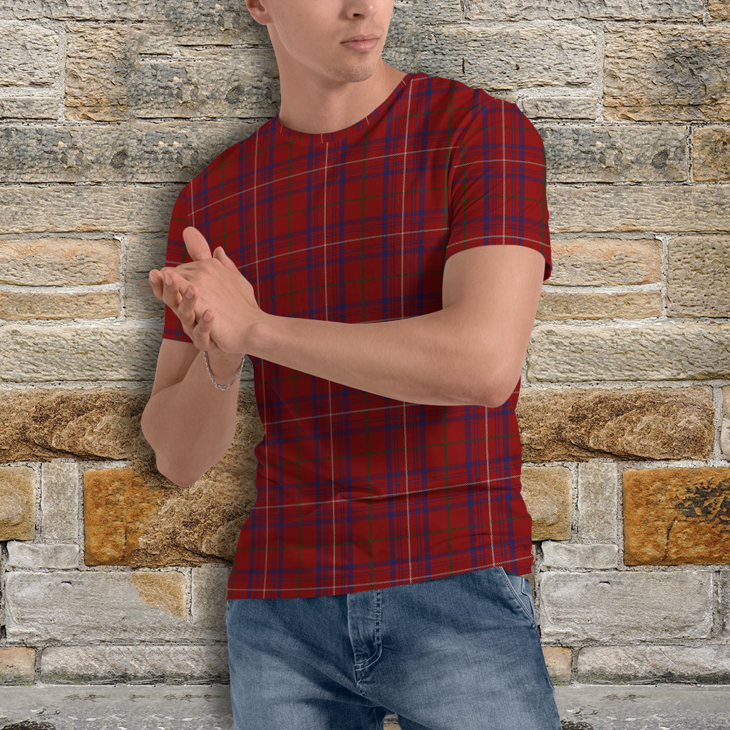 Rose Tartan T-Shirt - Tartan Vibes Clothing