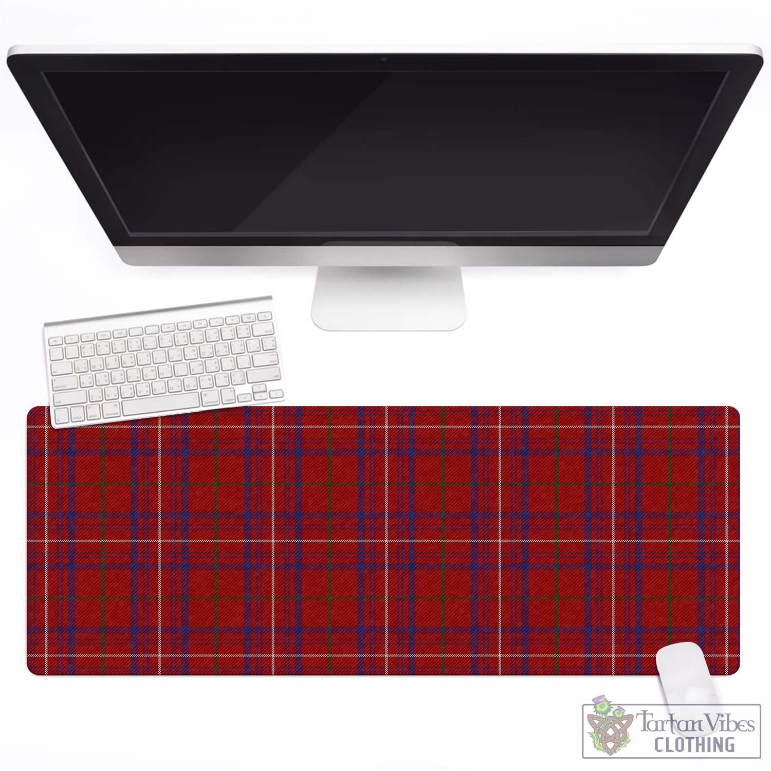 Tartan Vibes Clothing Rose Tartan Mouse Pad