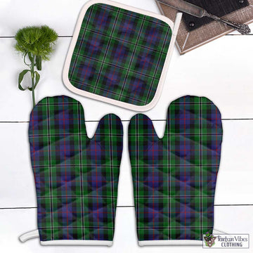 Rose Hunting Tartan Combo Oven Mitt & Pot-Holder