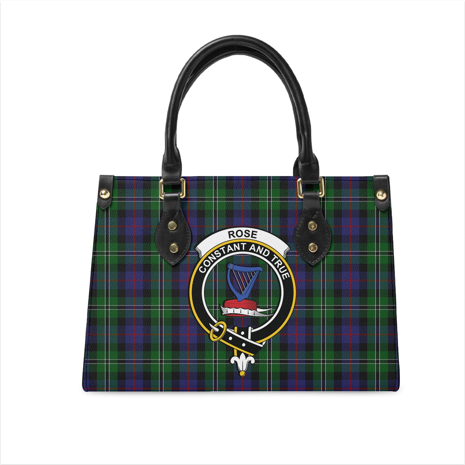 rose-hunting-tartan-leather-bag-with-family-crest