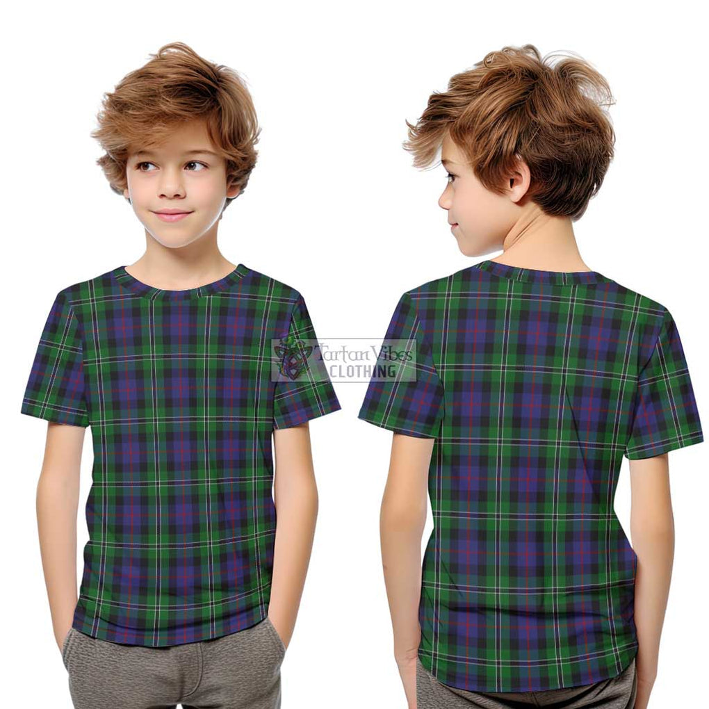 Rose Hunting Tartan Kid T-Shirt Youth XL Size14 - Tartanvibesclothing Shop