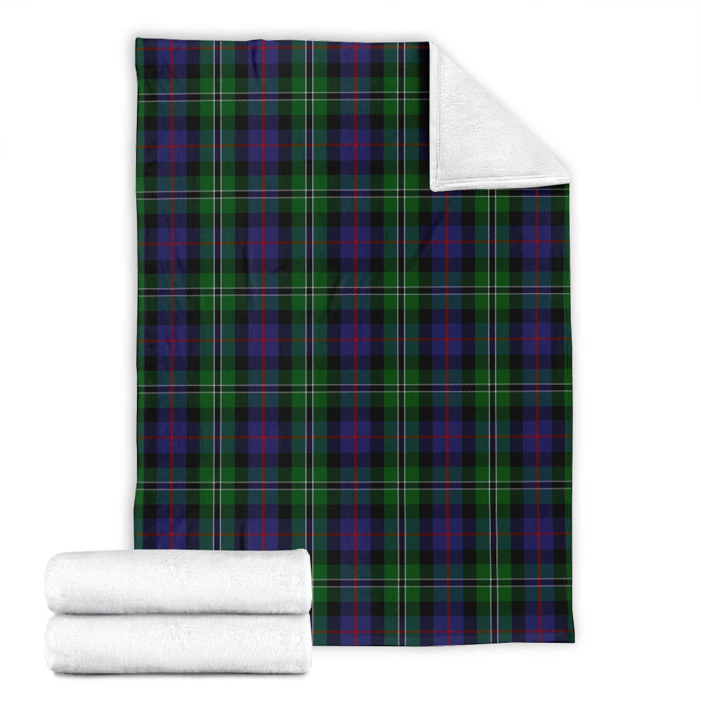 rose-hunting-tartan-blanket