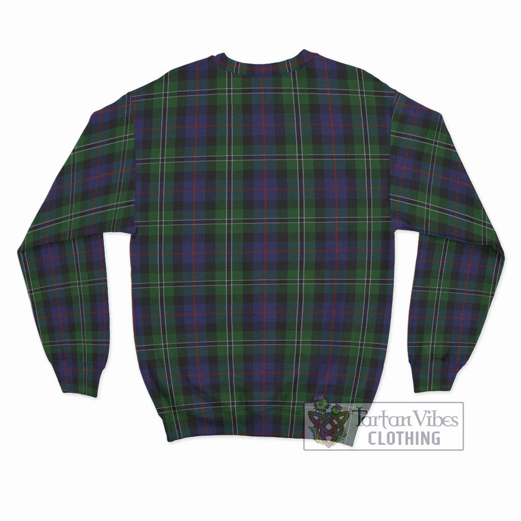 Rose Hunting Tartan Sweatshirt with Family Crest DNA In Me Style - Tartanvibesclothing Shop