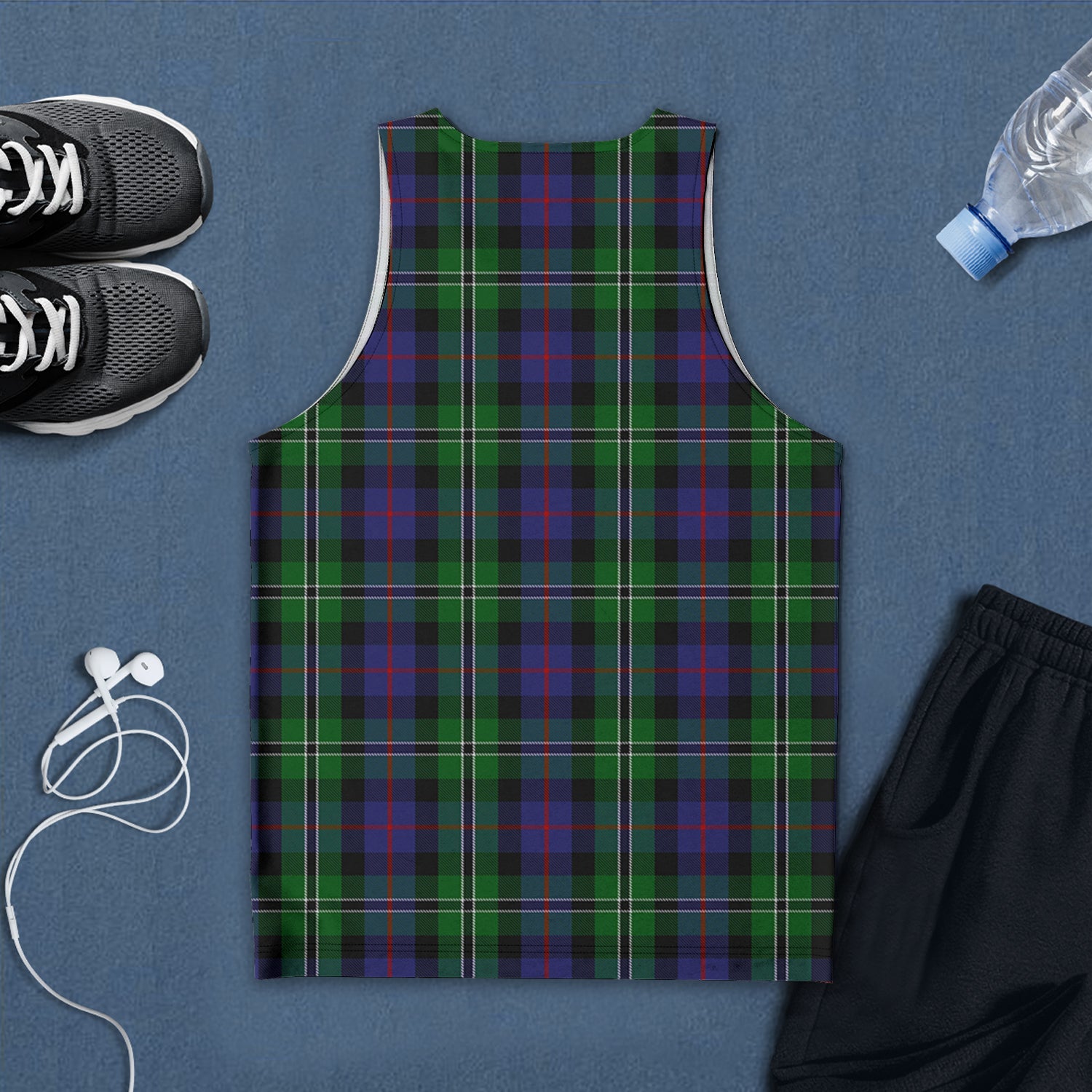 rose-hunting-tartan-mens-tank-top