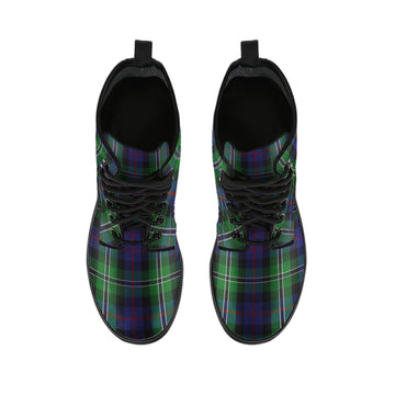 Rose Hunting Tartan Leather Boots