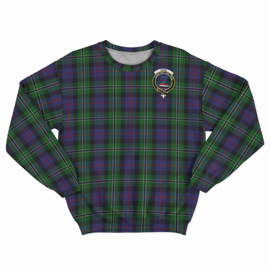 rose-hunting-tartan-sweatshirt-with-family-crest